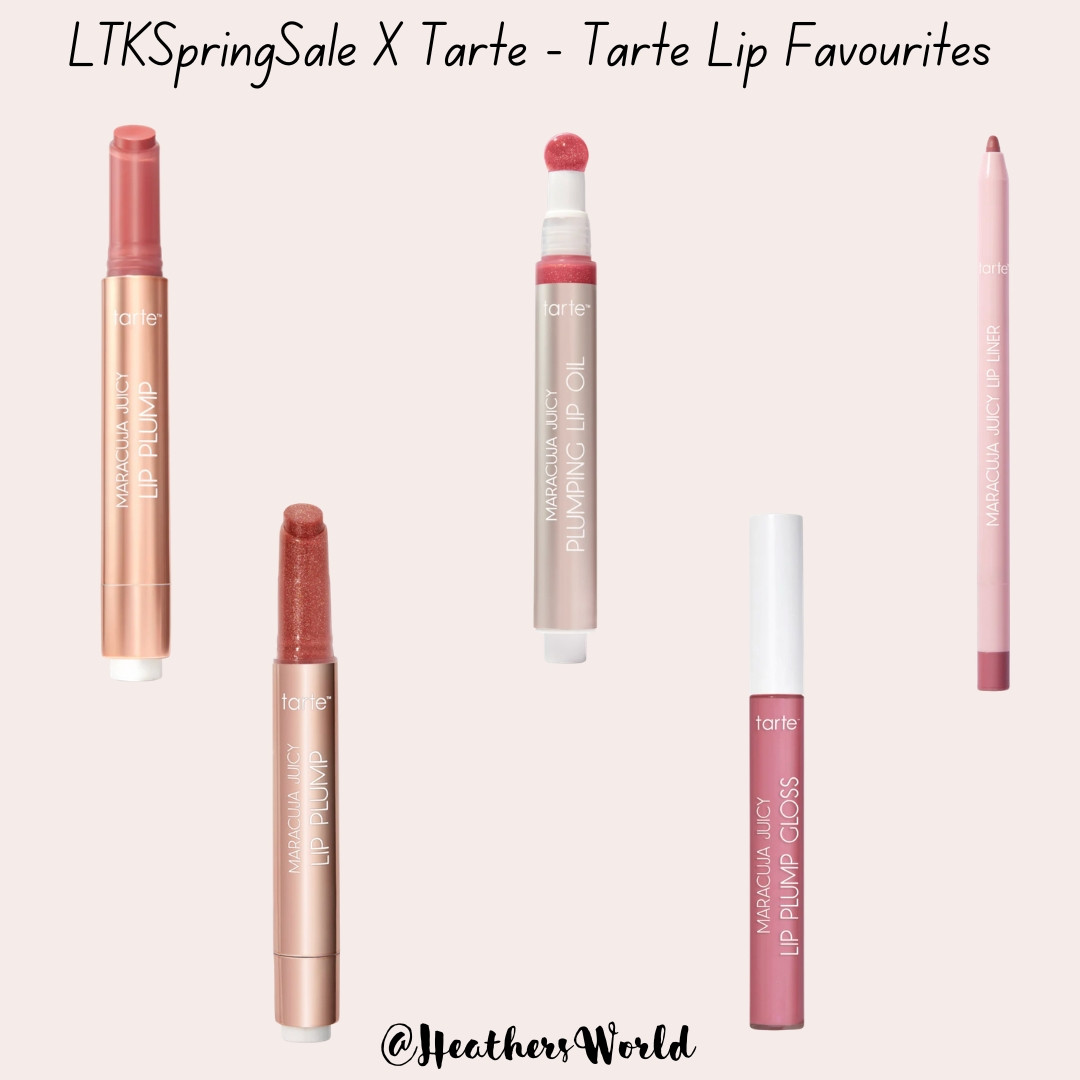 LTKSpringSale x Tarte - Lip Favourites: 35% Off and Free Shipping 

#Springsale #beauty #tartecosmetics #springbeauty #lipgloss #lipliner  

 #LTKuk #LTKspring #LTKbeauty