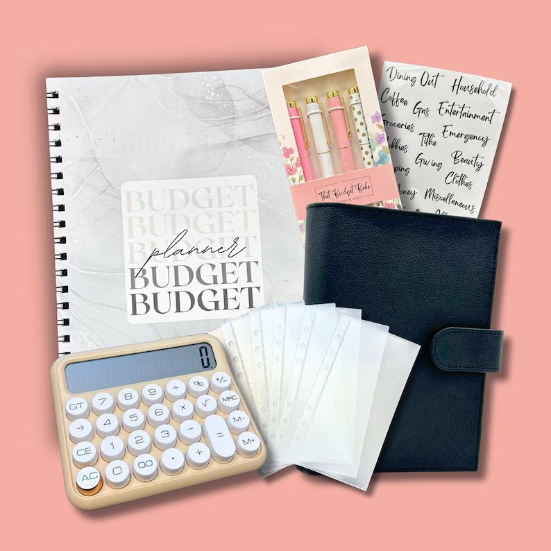 The Essentials Budget Bundle Budget Organizer Finance Planner Budget Notebook Expense Tracker Sav... | Etsy (US)