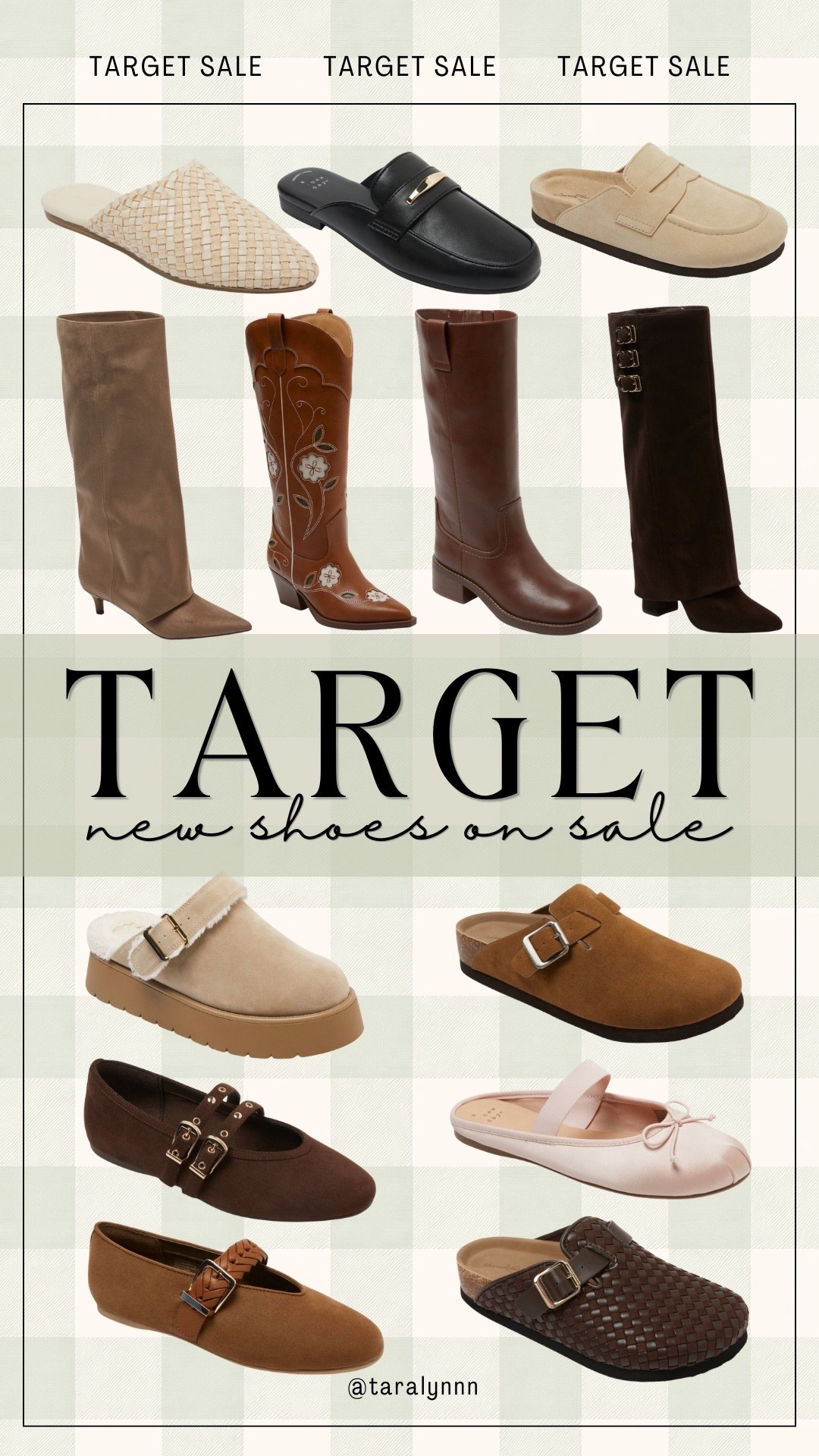 Target NEW fall shoes on sale 🍂👏🏻😍

@Target #target #boots #shoes #fall #sale #newarrivals #falltransition #lookforless #fallshoes

#LTKSeasonal #LTKSaleAlert #LTKootd
