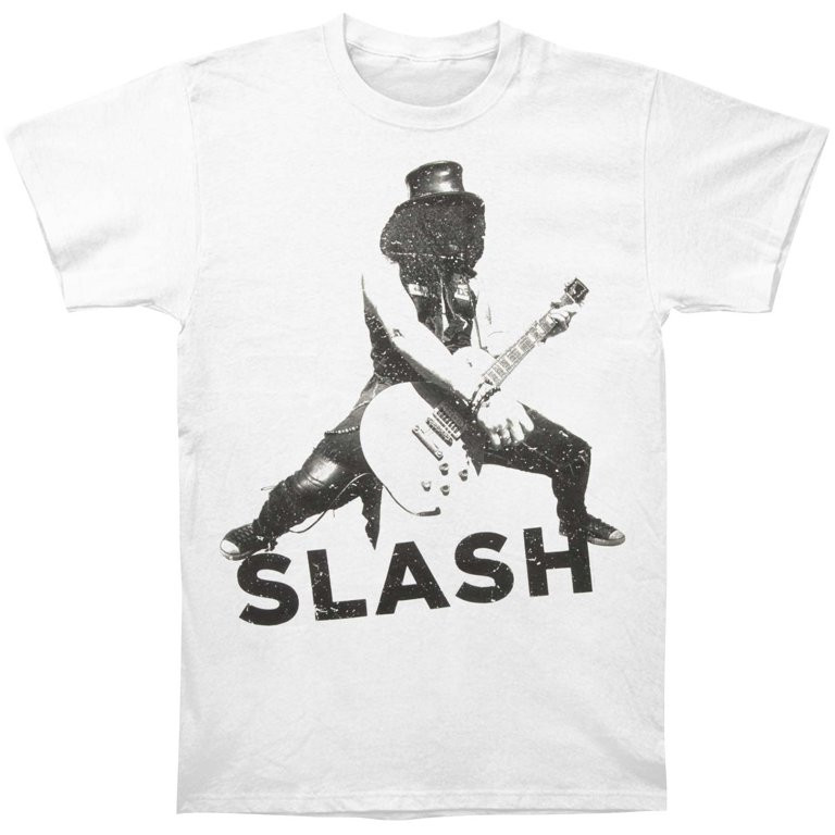 Men's Slash World On Fire Tour T-shirt Medium White | Walmart (US)