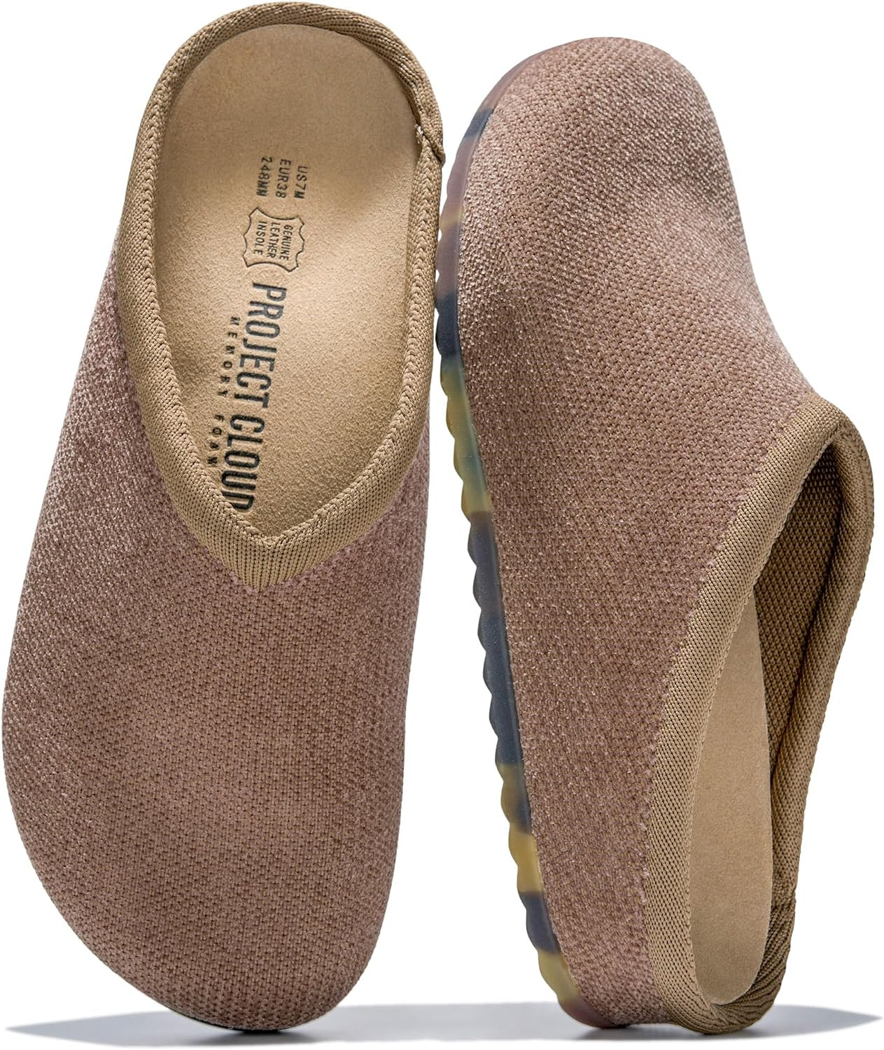 Project Cloud Casual Clogs for Women Genuine Leather Insole Mules | Amazon (US)
