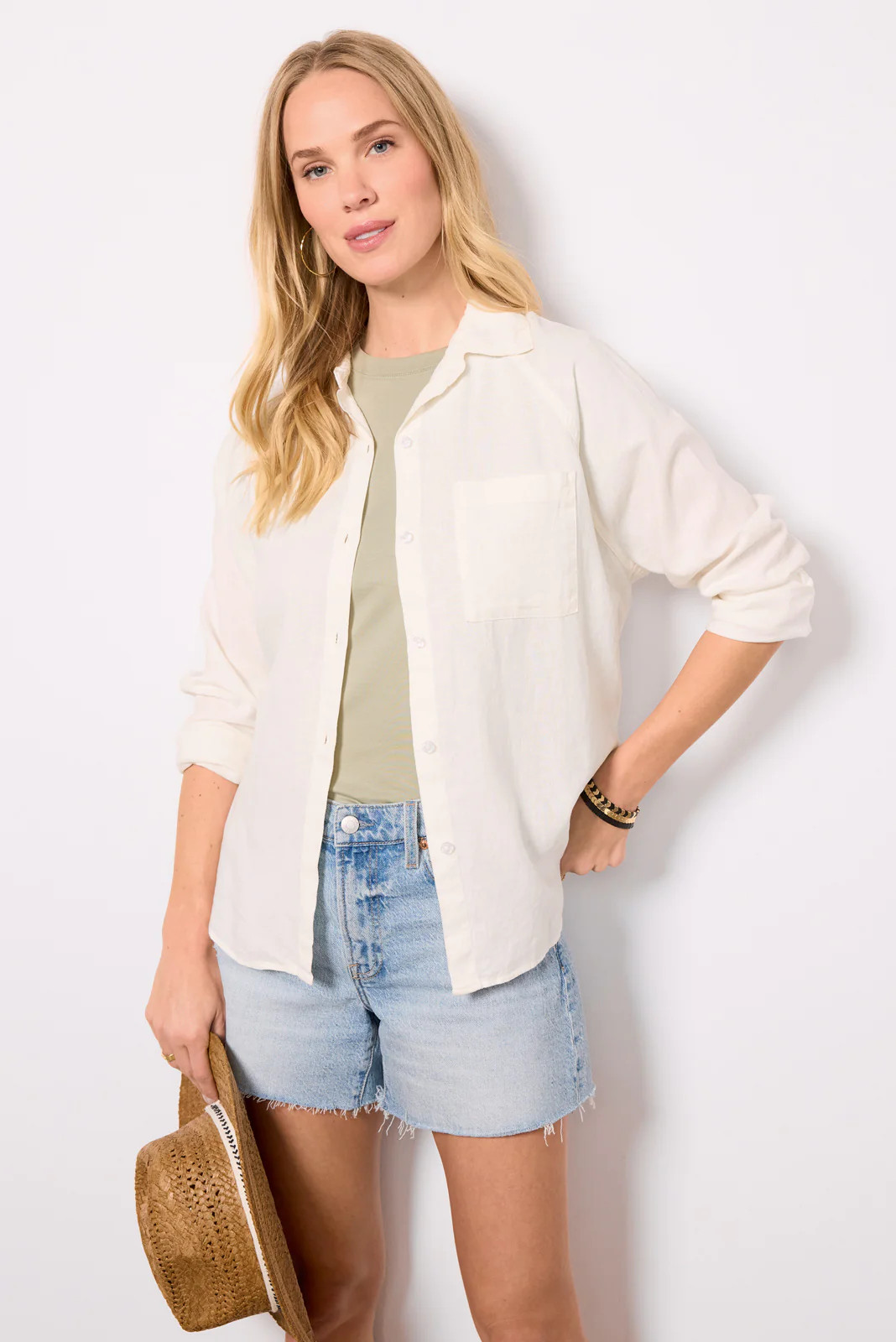 The Perfect Linen Top | Evereve
