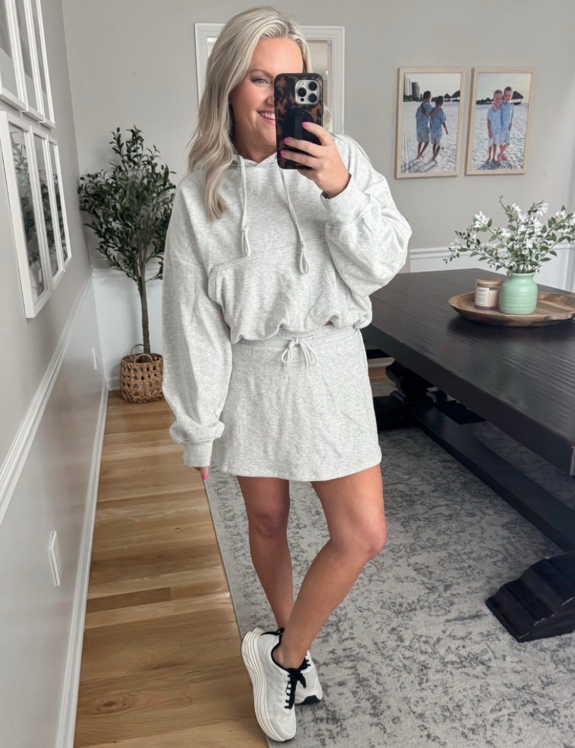 This set is the definition of comfy and cute. The hoodie and skirt combo is so easy to throw on but still looks put together, and I love it with sneakers for an effortless everyday look. Perfect for running errands or casual days.

loungewear set casual outfit idea hoodie outfit comfy cute style everyday athleisure look skirt set outfit easy outfit formula mom style casual wear comfortable outfit ideas sneakers outfit lovelylifestyling 

#LTKActive #LTKTravel #LTKootd