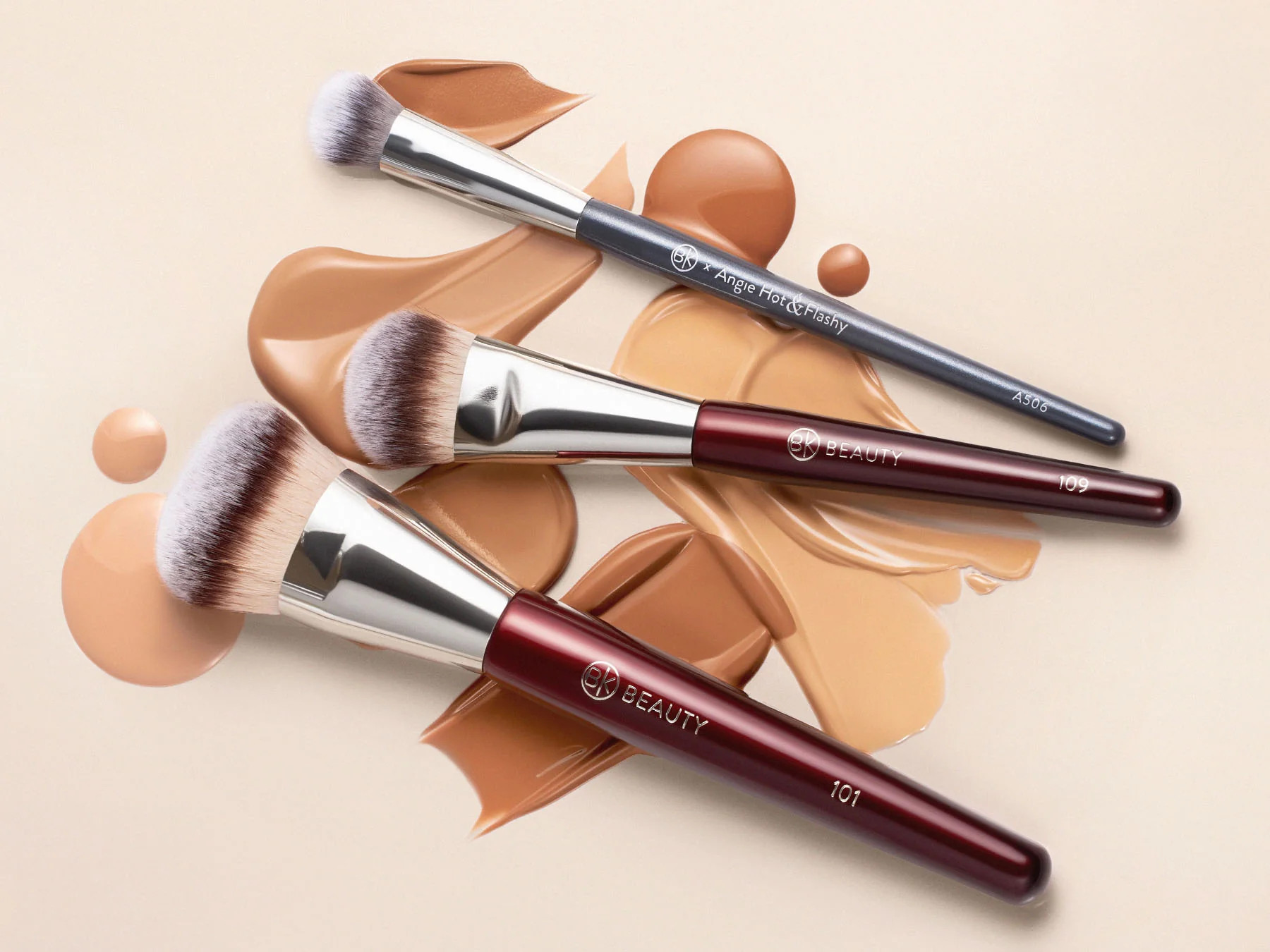 Flawless Face Brush Bundle (3PC) | BK Beauty