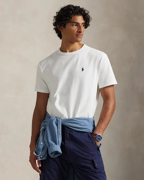 Classic Fit Heavyweight Jersey T-Shirt | Ralph Lauren (UK)