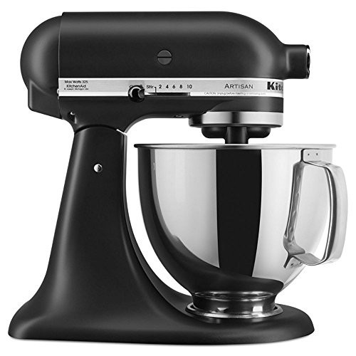 KitchenAid RRK150BM 5 Qt. Artisan Series - Black Matte (Renewed) | Amazon (US)