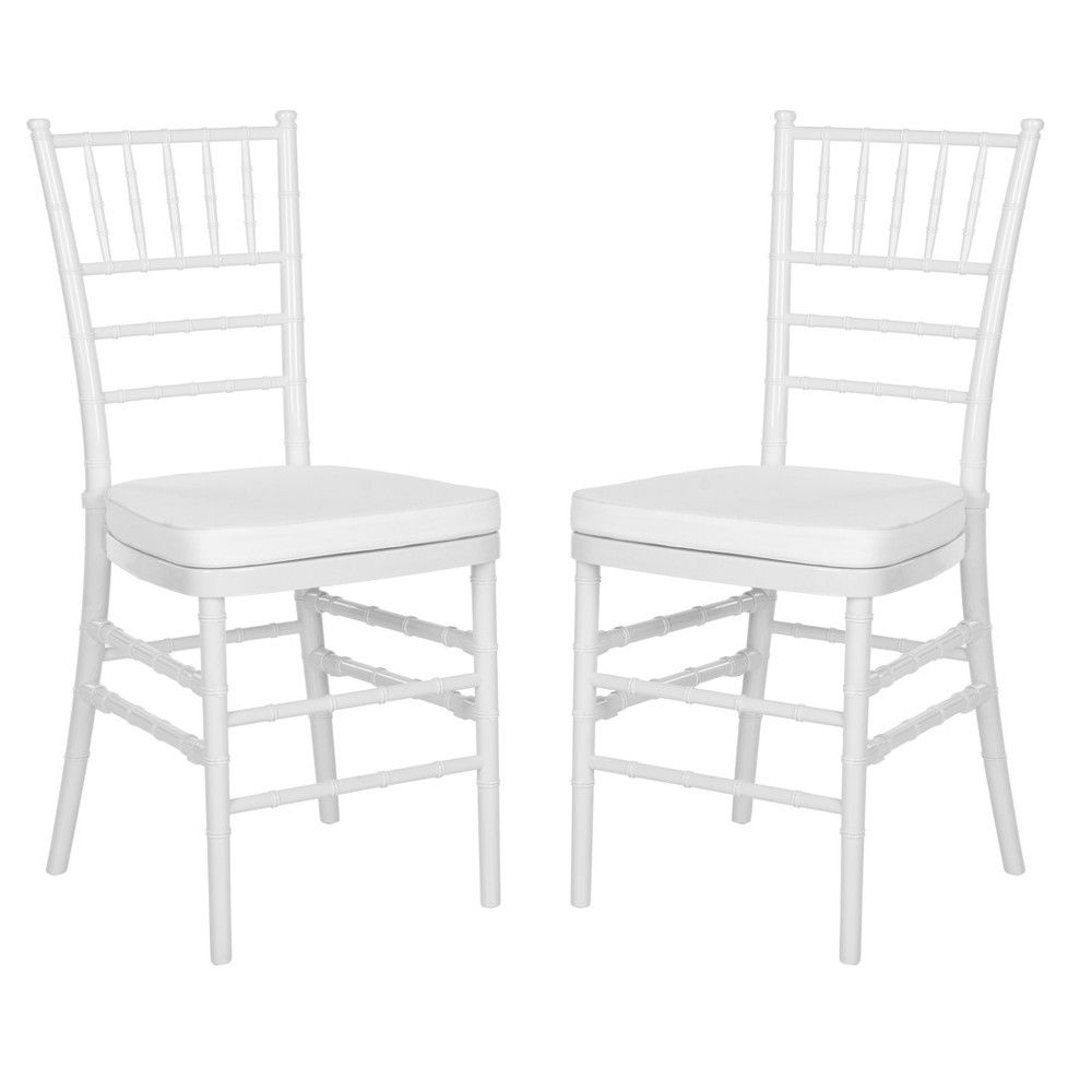 Carly Dining Chair - White (Set of 2) - Safavieh | Target