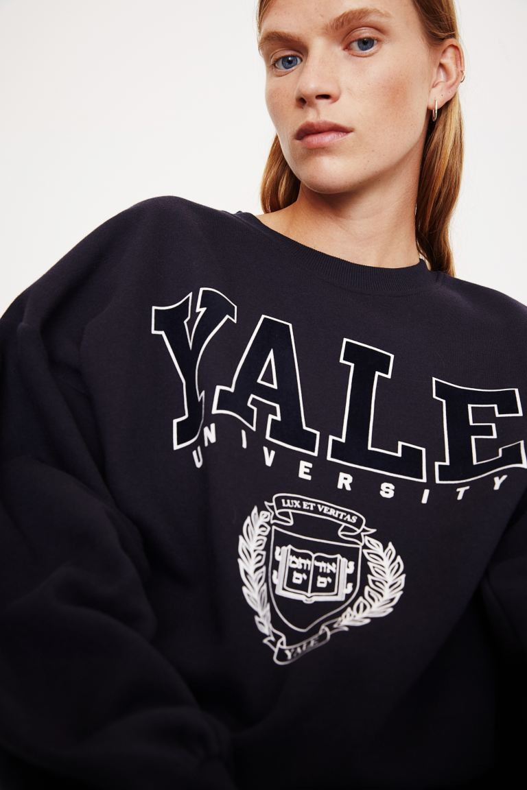 Sweatshirt with Printed Design | H&M (US + CA)