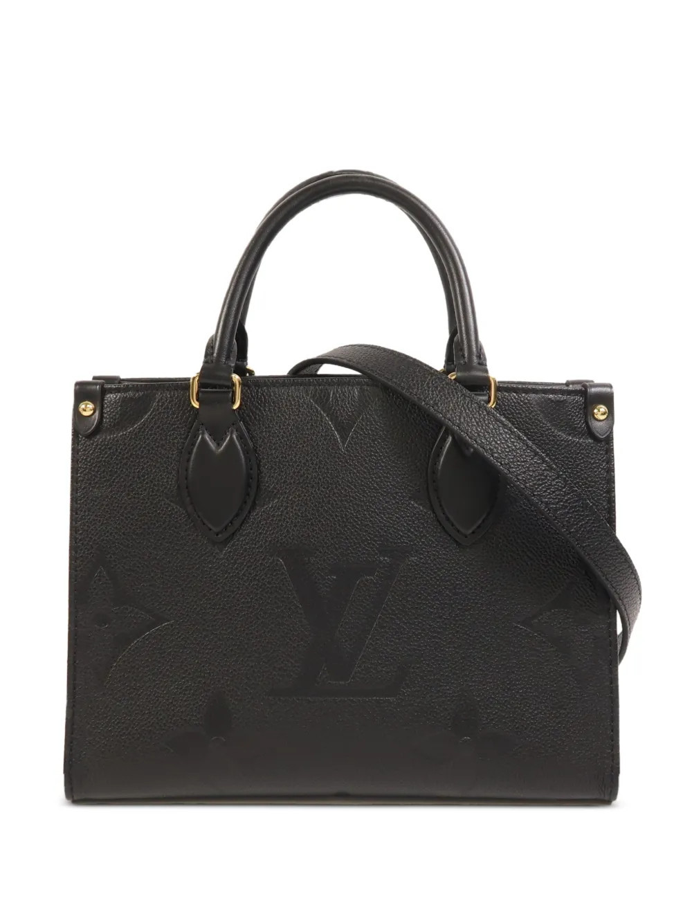 Louis Vuitton Pre-Owned PM OnTheGo tote bag - Black | Farfetch Global
