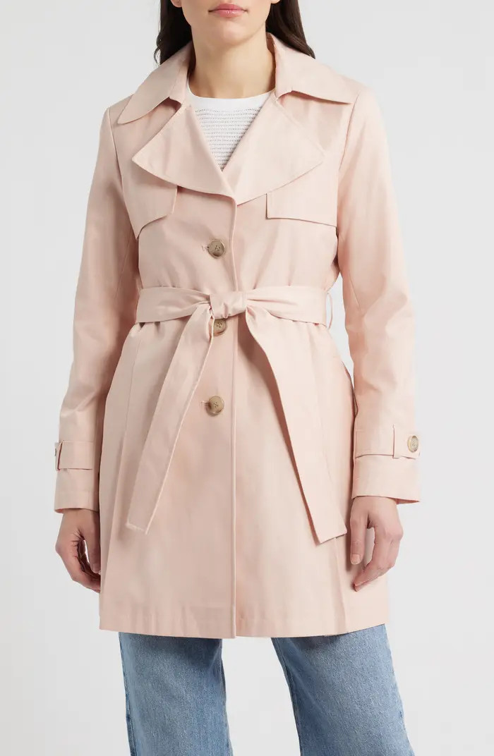 Water Resistant Cotton Blend Trench Coat | Nordstrom