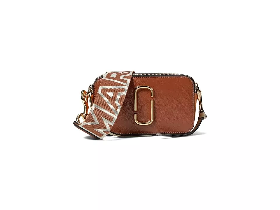 Marc Jacobs The Snapshot Small Leather Camera Bag Argan Oil Multi