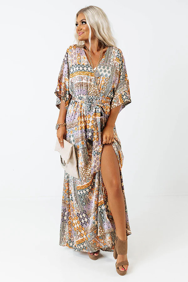 Vermont Strolls Paisley Maxi | Impressions Online Boutique