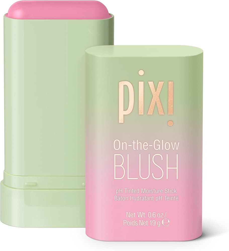 Pixi On-the-Glow Blush - CheekTone, pH Reactive Hydrating Tinted Moisture Blush Stick with Ginsen... | Amazon (US)