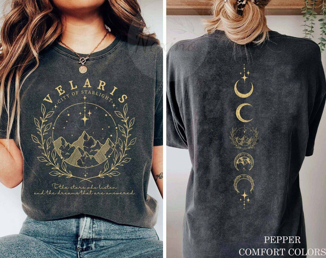 Velaris ACOTAR Comfort Colors Shirt, Velaris City of Starlight, the Night Court Shirt, SJM Merch ... | Etsy (CAD)