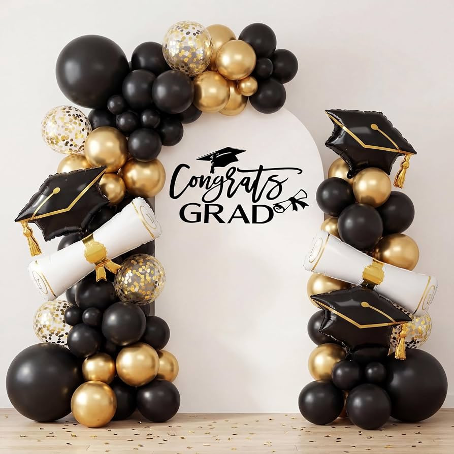Moukeren 2026 Graduation Decoration Class of 2026 Arch Backdrop Cover 6.6ft Balloon Arch Cover Sp... | Amazon (US)