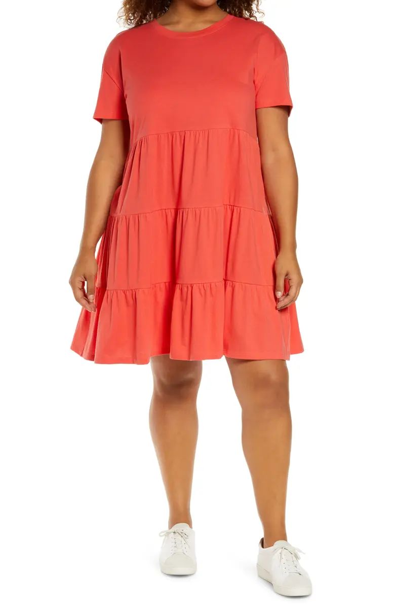 Tiered T-Shirt Dress | Nordstrom