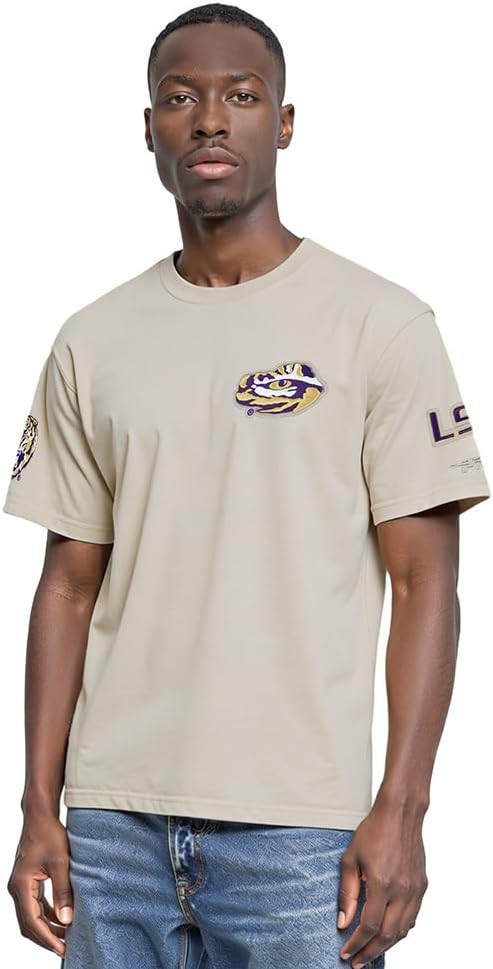 Pro Standard NCAA Mens Mens College Neutral Cotton Short Sleeve Tee | Amazon (US)
