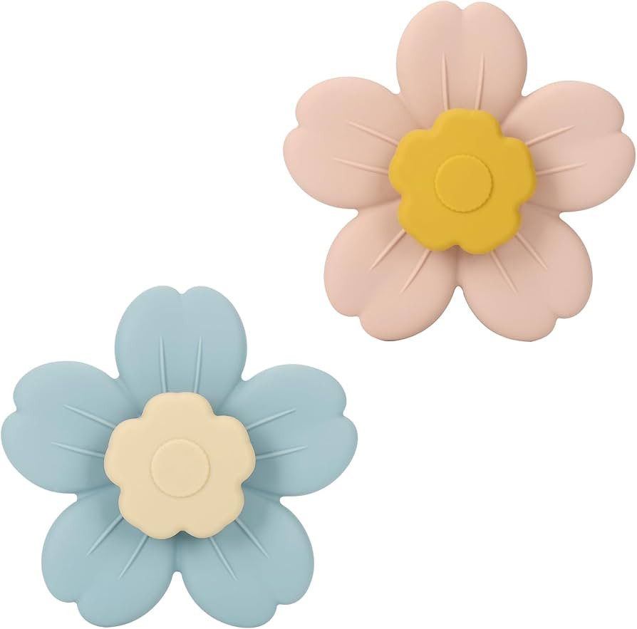 Socub Silicone Suction Cup Spinner Toy | Spinning Tops for Kids 1-3 | Toddler Sensory Bath Toys f... | Amazon (US)