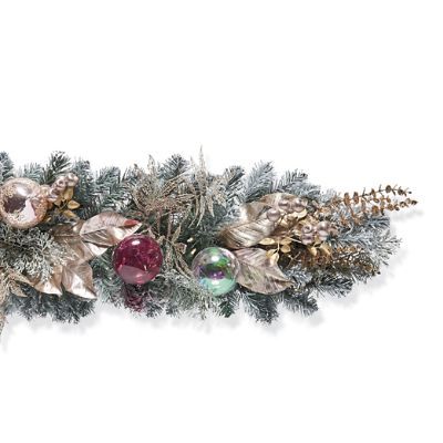 Champagne Holiday Garland | Frontgate