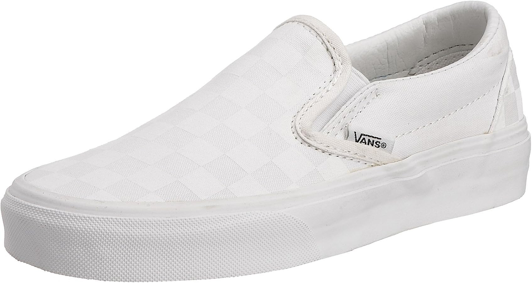 Vans Adult Unisex Checkerboard Slip-On (BWW) BLK&WHTCHCKERBOARD/WHT VN000EYEBWW Mens 10, Womens 1... | Amazon (US)