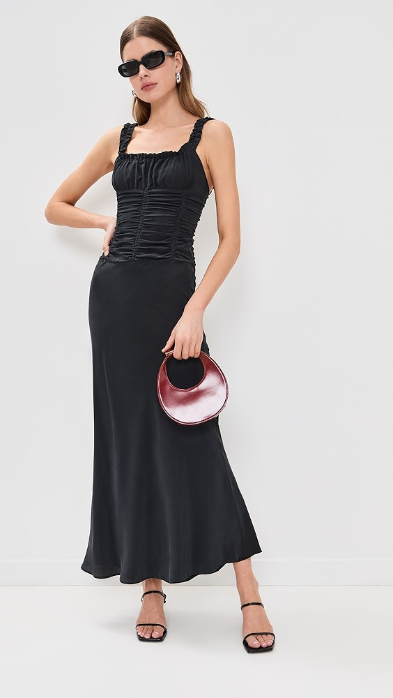 STAUD Nic Silk Maxi Dress | Shopbop | Shopbop