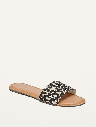 Textile Slide Sandals for Women | Old Navy (US)