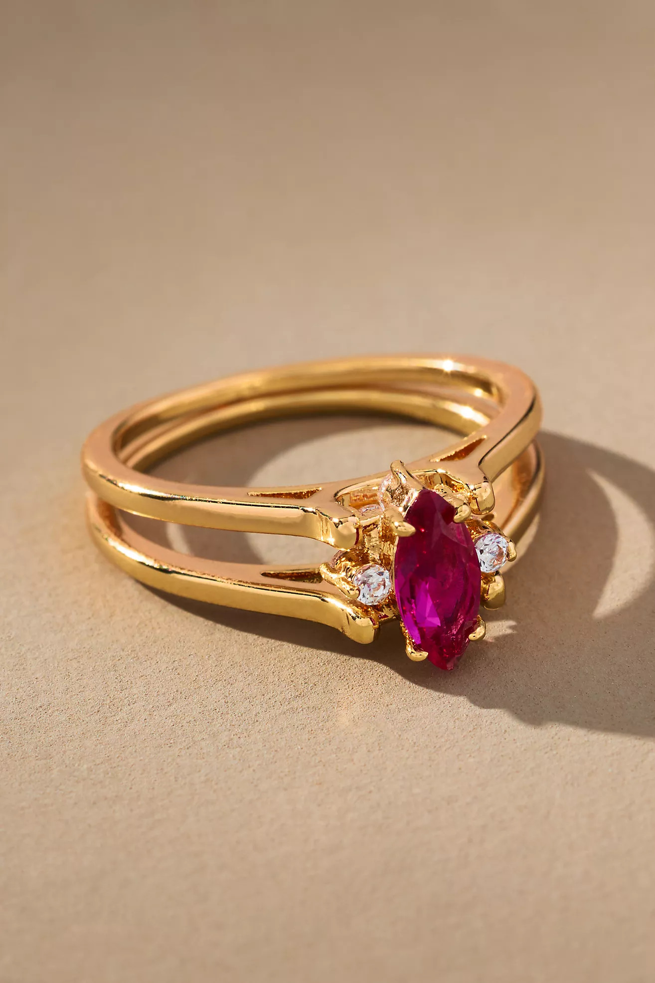Birthstone Flip Ring | Anthropologie (US)