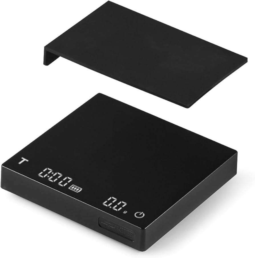 MHW-3BOMBER Mini Coffee Scale with Timer,Rechargeable Espresso Scale with Gravity Sensing,2kg/0.1... | Amazon (US)