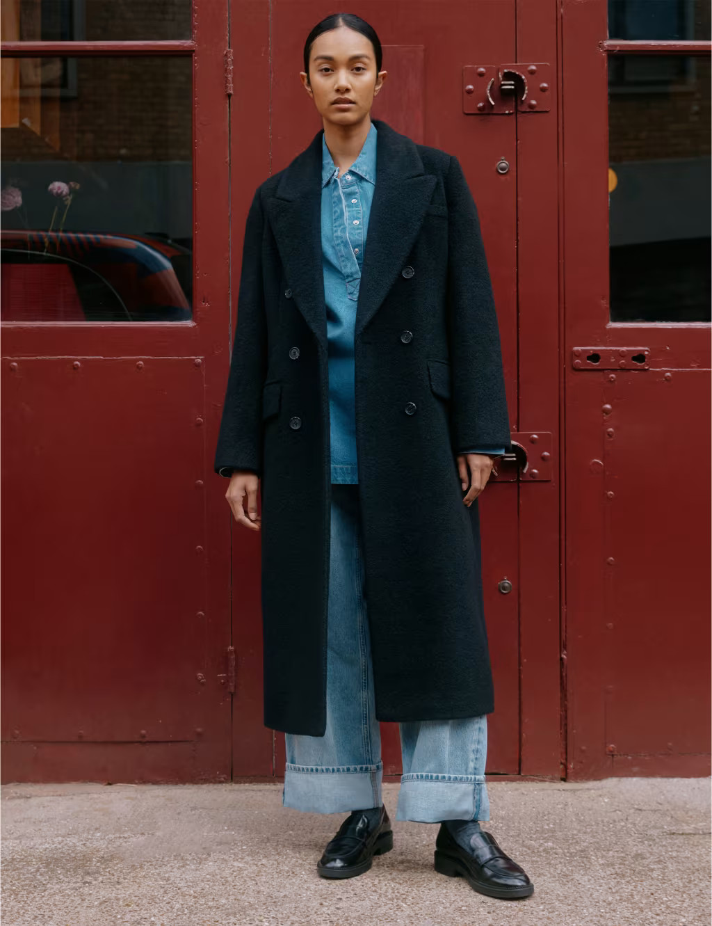 Double Breasted Tailored Coat | Marks & Spencer (UK)