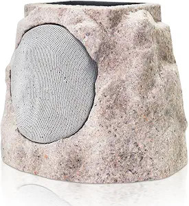 Solar Powered Rock Speakers Outdoor Water-Resistant IP44 with Lights 7 Colors, TWS Pair Function ... | Amazon (US)