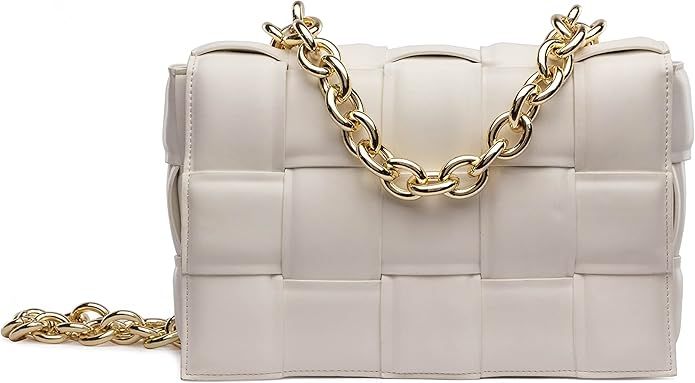 B.Belle Cassette Chain Womens Crossbody Handbag | Amazon (US)