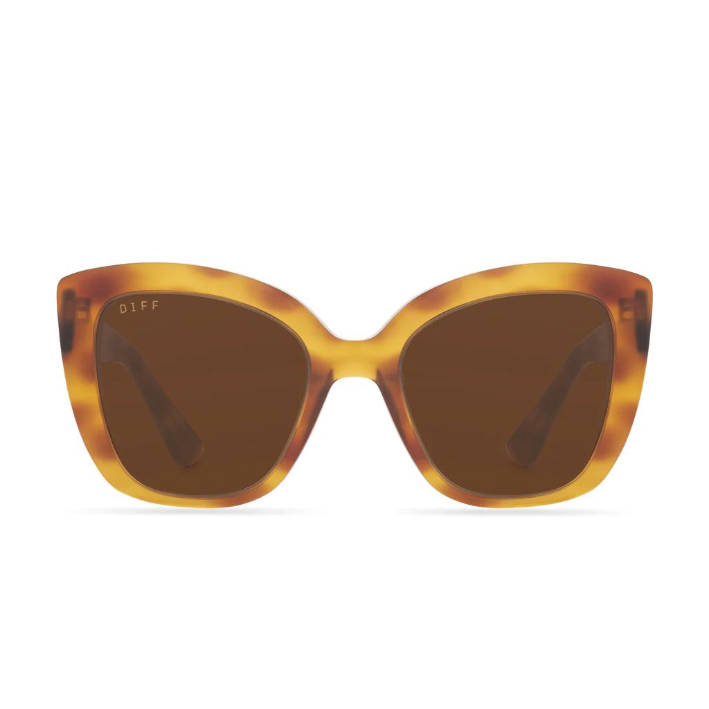 COLOR: andes tortoise   brown polarized sunglasses | DIFF Eyewear