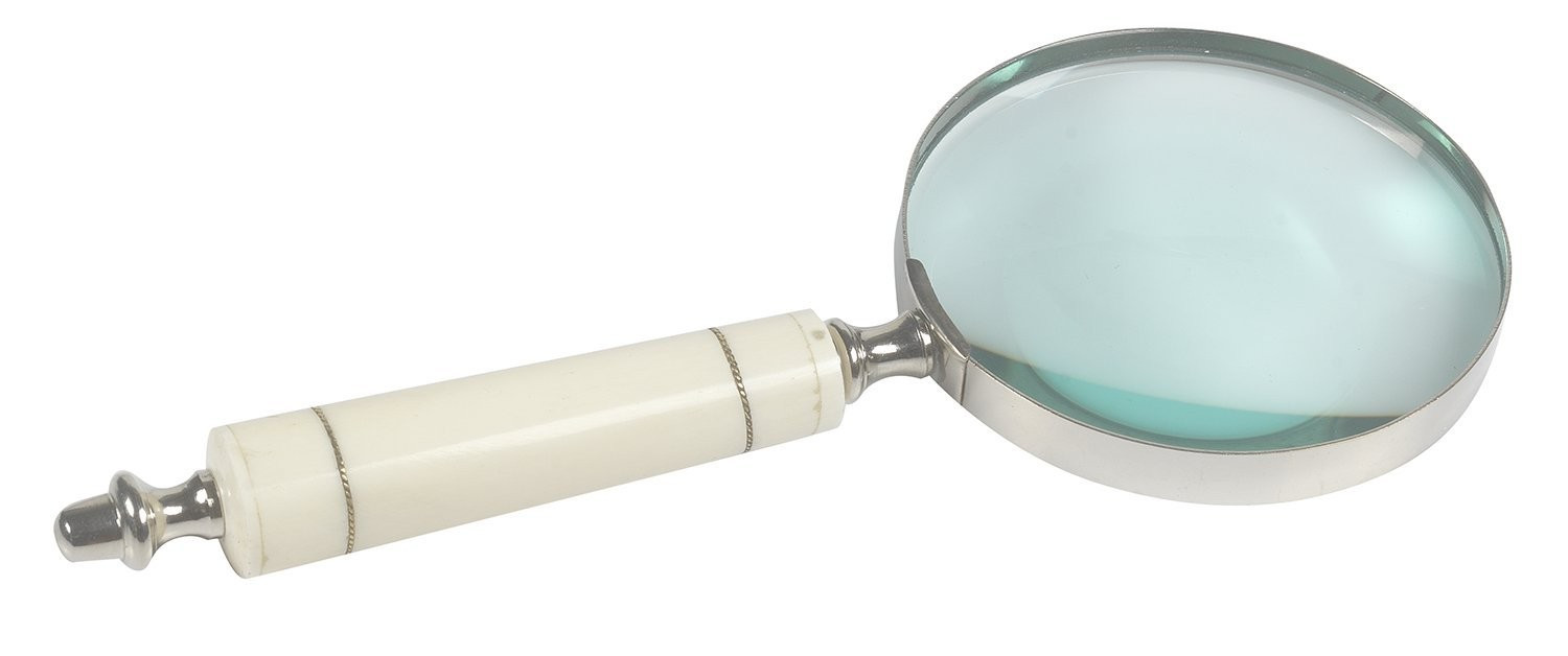 Ivory & Brass Magnifier | Foundation Goods