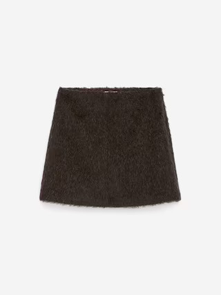 Rock aus Wolle und Alpakawolle – Braun – Damen – ARKET DE | Arket EU