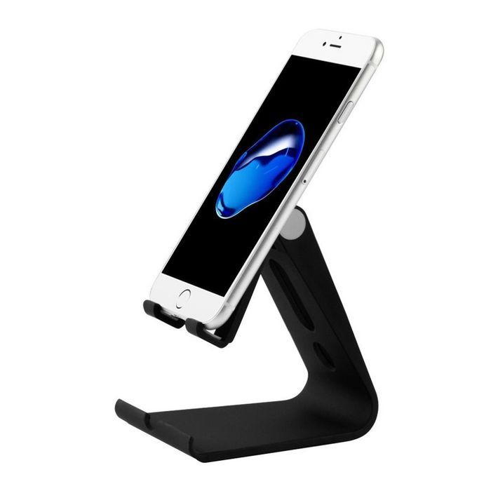 MYBAT Adjustable Multi-angle Desktop Foldable Stand Holder for Cell Phone Tablet - Black | Target