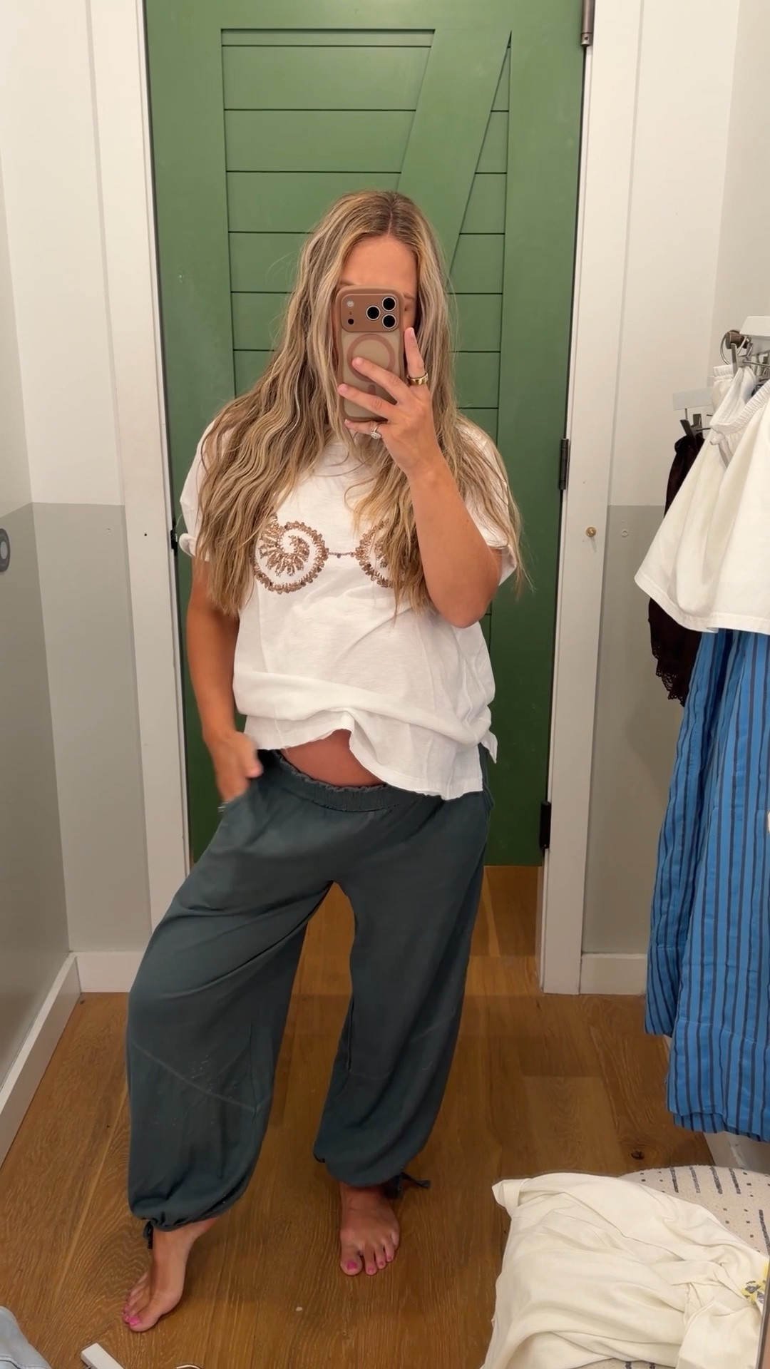 Looking for cute and comfy fits to wear postpartum this summer!!! I am 36 weeks pregnant! Wearing smalls in tops and mostly smalls in bottoms!

#LTKootd #LTKmomlife #LTKBump