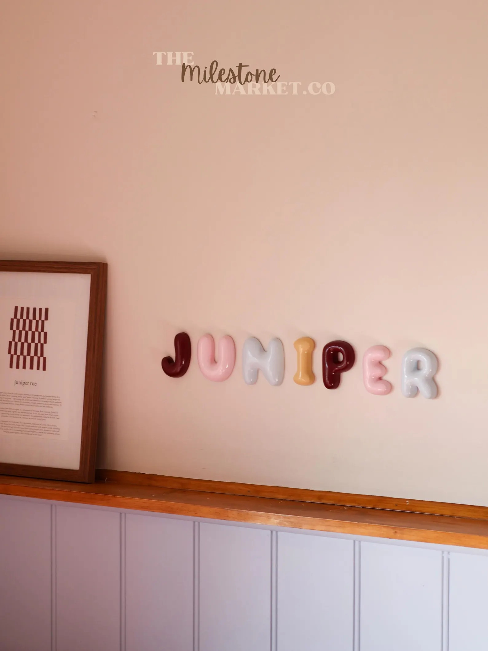 Personalised 3D Bubble Letters Name | Hand Created Nursery Decor, Kids Wall Art | Etsy (Global)