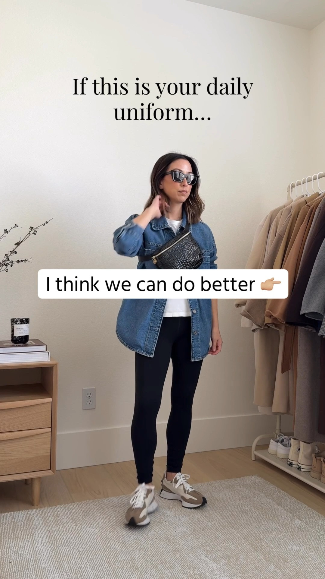 3 easy ways to get out of leggings: linen pants, jersey pants, or track pants. 

Outfit details:

Look 1
Gap shacket petite xs (old) - linked new version
Evarlane tee medium
Uniqlo linen pants xs 25.5" inseam
Onitsuka Tiger sneakers 4.5 mens
Sour bag
YSL sunglasses

Look 2
Gap shacket petite xs (old) - linked new version
Evarlane tee medium
Eileen Fisher jersey pants petite xs
Mansur Gavriel flats 35
Madewell tote - old, linked similar
YSL sunglasses

Look 3
Gap shacket petite xs (old) - linked new version
Evarlane tee medium
Uniqlo track pants kids 13yr - old, linked similar
Sam Edelman loafers 5 - old, linked similar
Madewell sling hobo bag - old, linked similar
Polo Ralph Lauren hat

Petite style, mom outfits, mom style 


#LTKPetite #LTKootd #LTKSeasonal