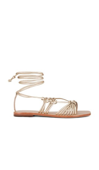 Coba Sandal in Gold | Revolve Clothing (Global)