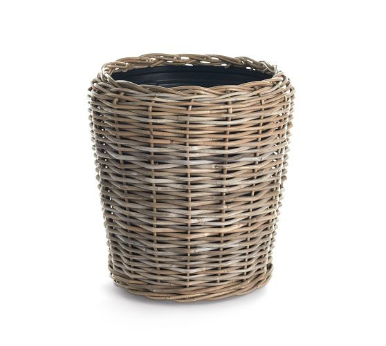 Handcrafted Bridges Woven Basket Planters | Pottery Barn (US)