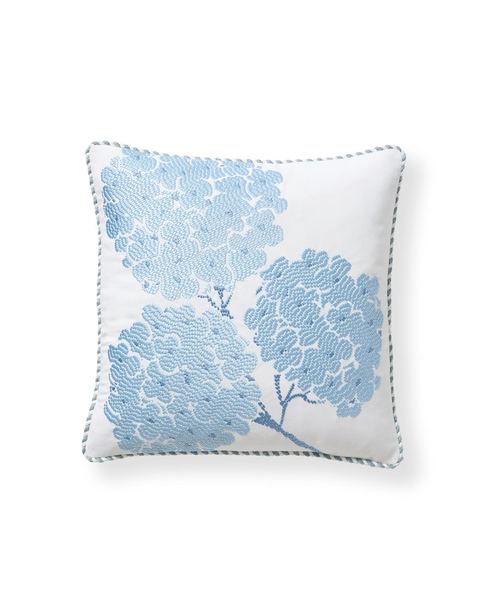 Embroidered Icon Outdoor Pillow Cover | Serena and Lily