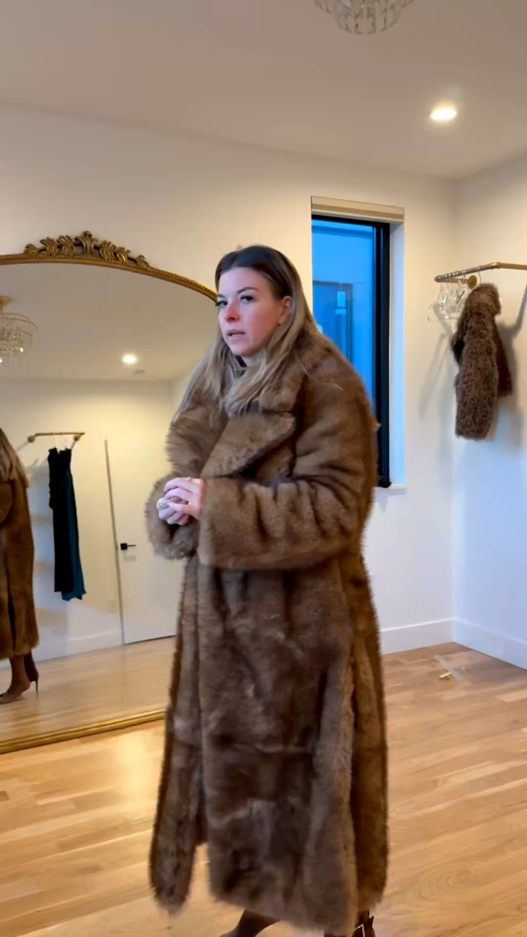 Content filming day for Abercrombie black skort styled multiple ways for winter

Vici code: emerson30
Electric picks code: emerson20

Wearing my usual smalls/2 in all

Date night
Winter outfits
Cropped coat
Velvet corset
Fur coats
Winter vacation

#LTKSeasonal #LTKdayinmylife #LTKHoliday