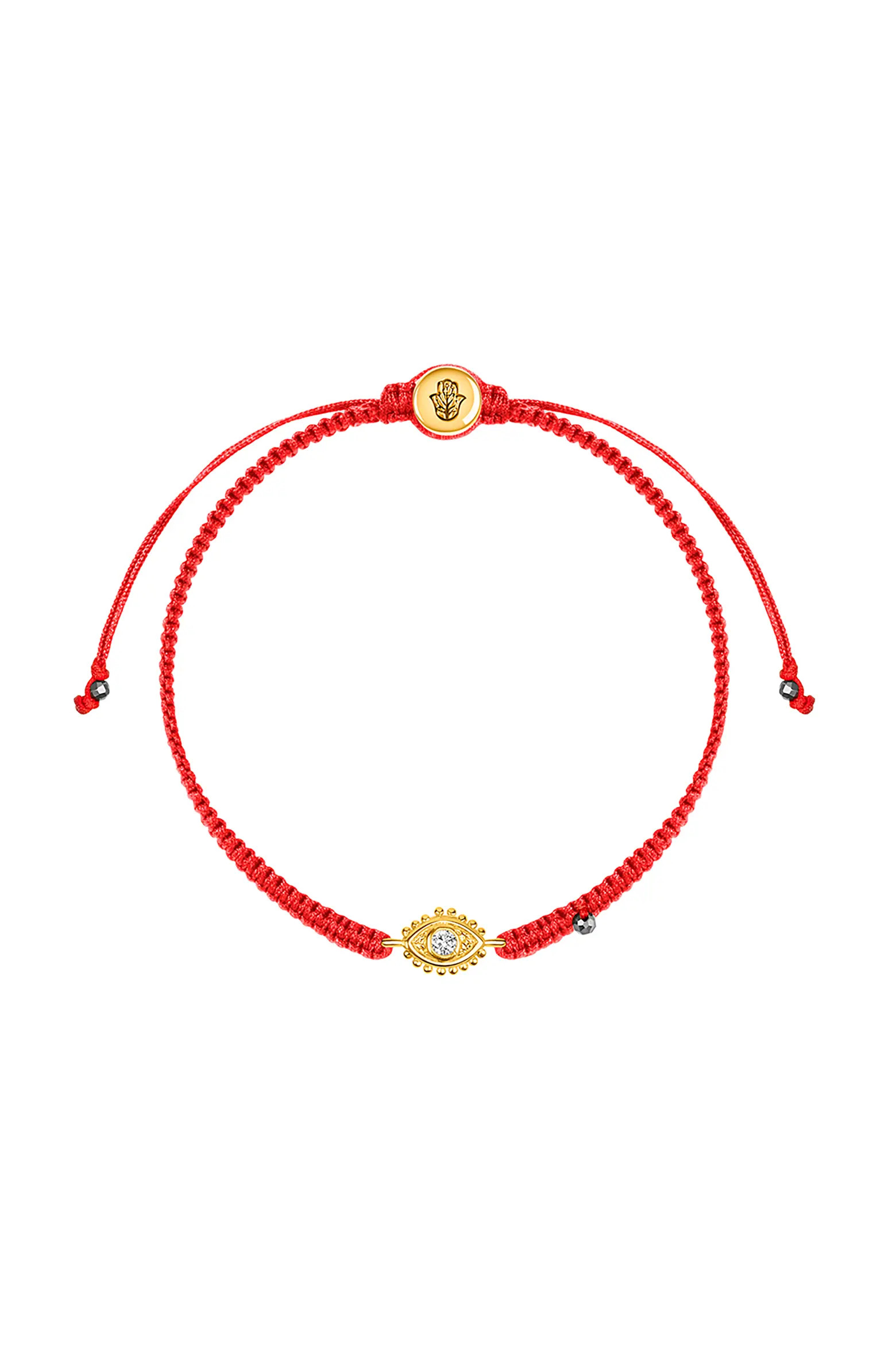 Evil Eye Red String Hematite Gold Plated Adjustable Bracelet Powerful Protection (Women) | Nordst... | Nordstrom
