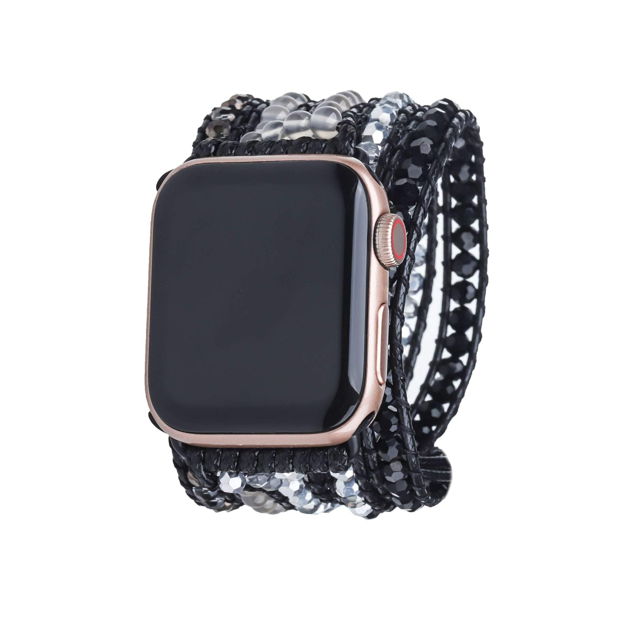 Smokey Dorado on Gray Apple Watch Strap | Victoria Emerson