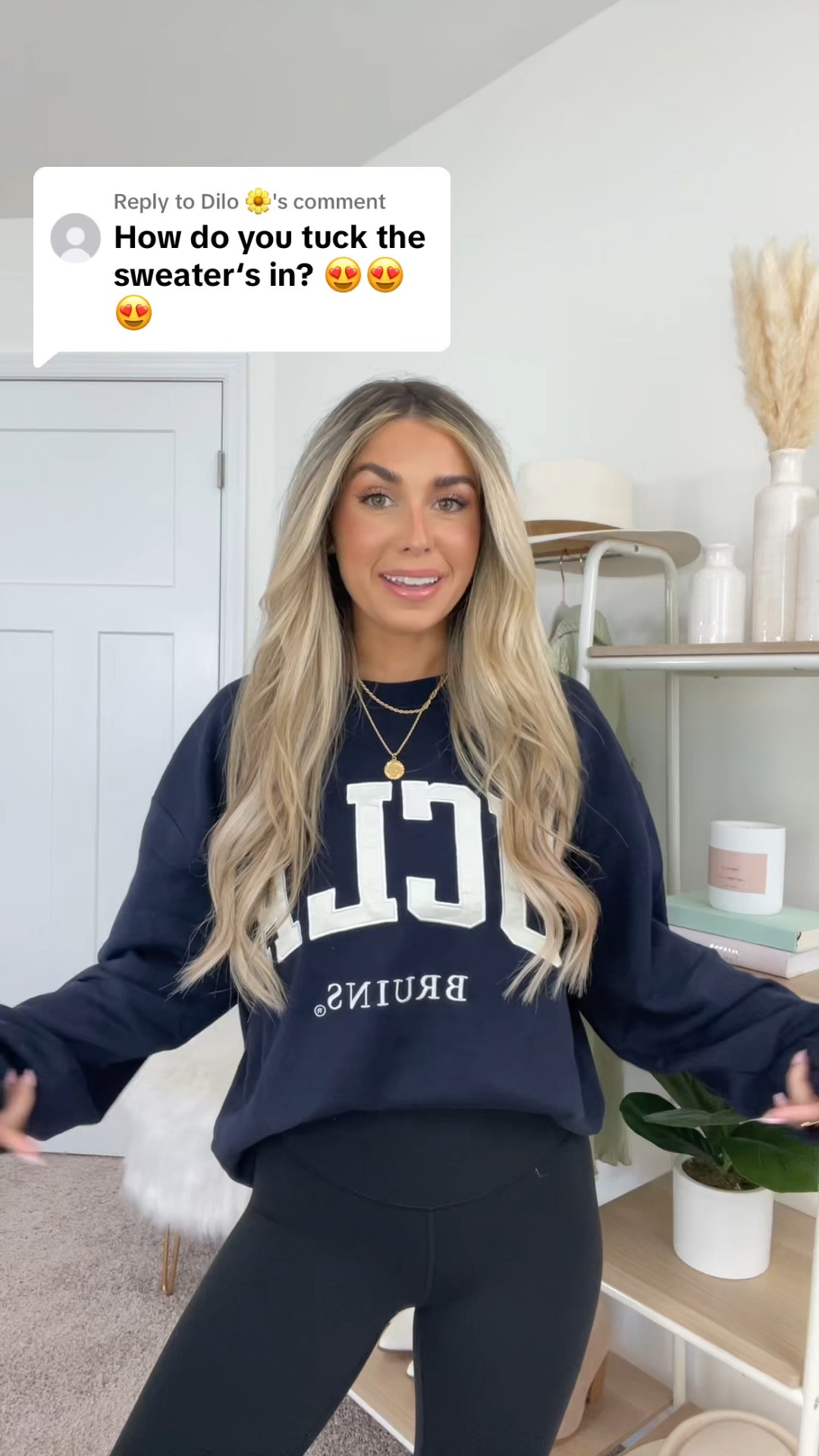 Sharing how I do my bra tuck!!! So easy and such a good style hack 🤍 these sports bras are the best for tucking too! They’re an Amazon find and come in a three pack! code KAIT20 to save on my electric picks jewelry!  

#LTKVideo #LTKstyletip #LTKSeasonal