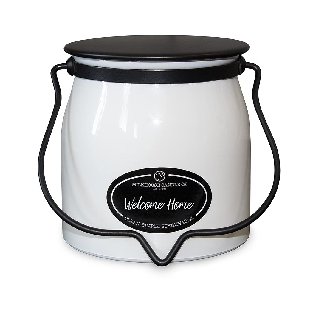 Amazon.com: Milkhouse Candle Company Welcome Home Soy Candle - Hearth Fire | Baked Goods | Sweet ... | Amazon (US)