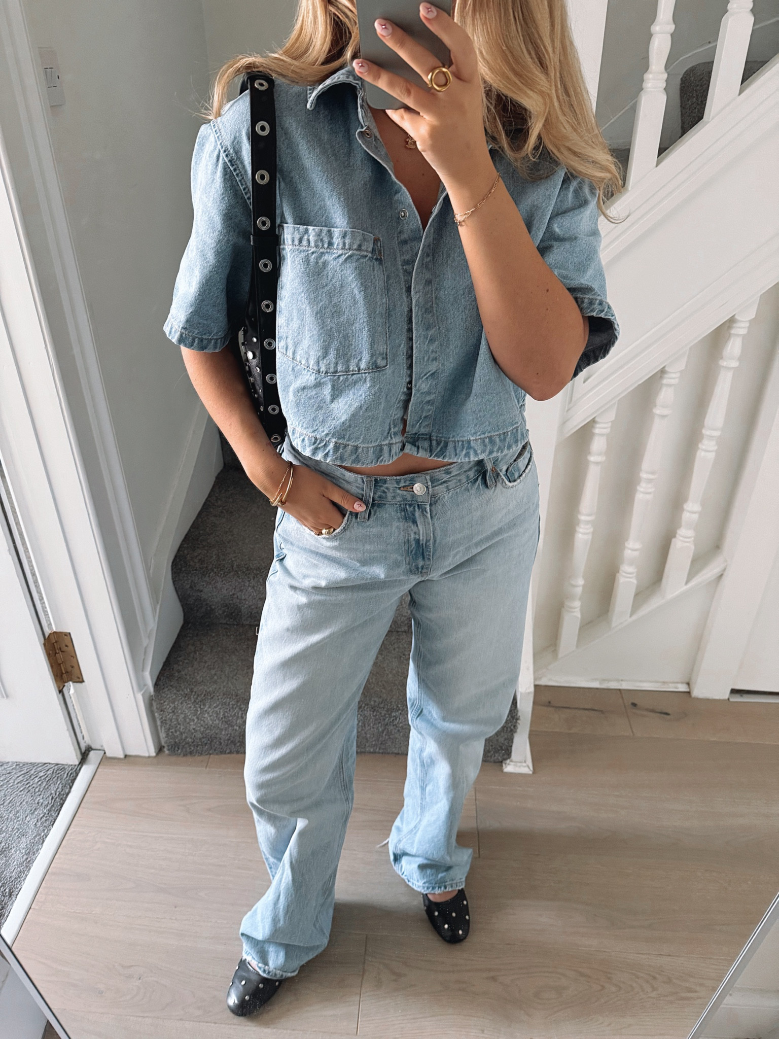 Double denim 

#LTKmidsize #LTKSeasonal #LTKshoecrush