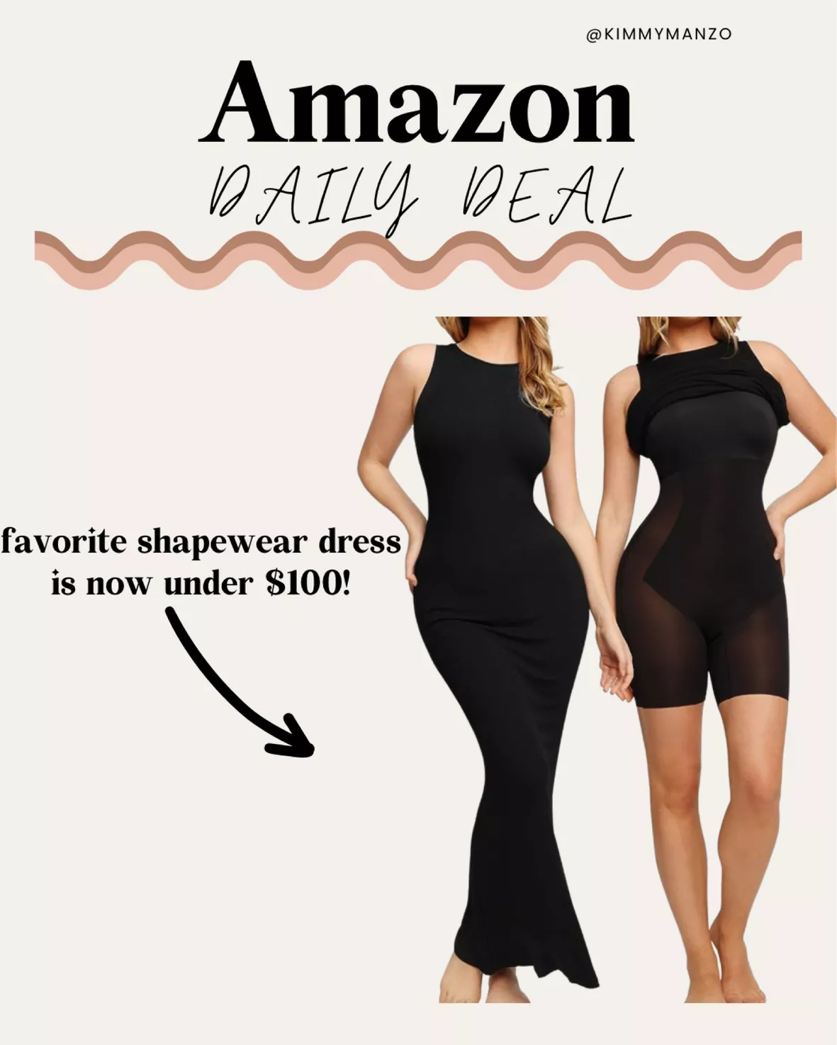 Crew Neck Shaper Dress Built-in … curated on LTK