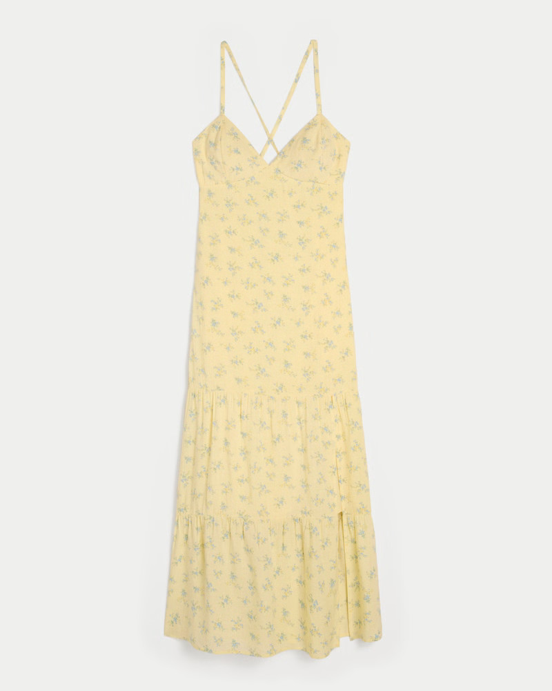 Open Back Maxi Dress | Hollister (US)
