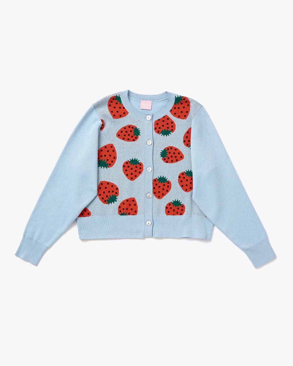 Strawberry Shrunken Cardigan | ban.do